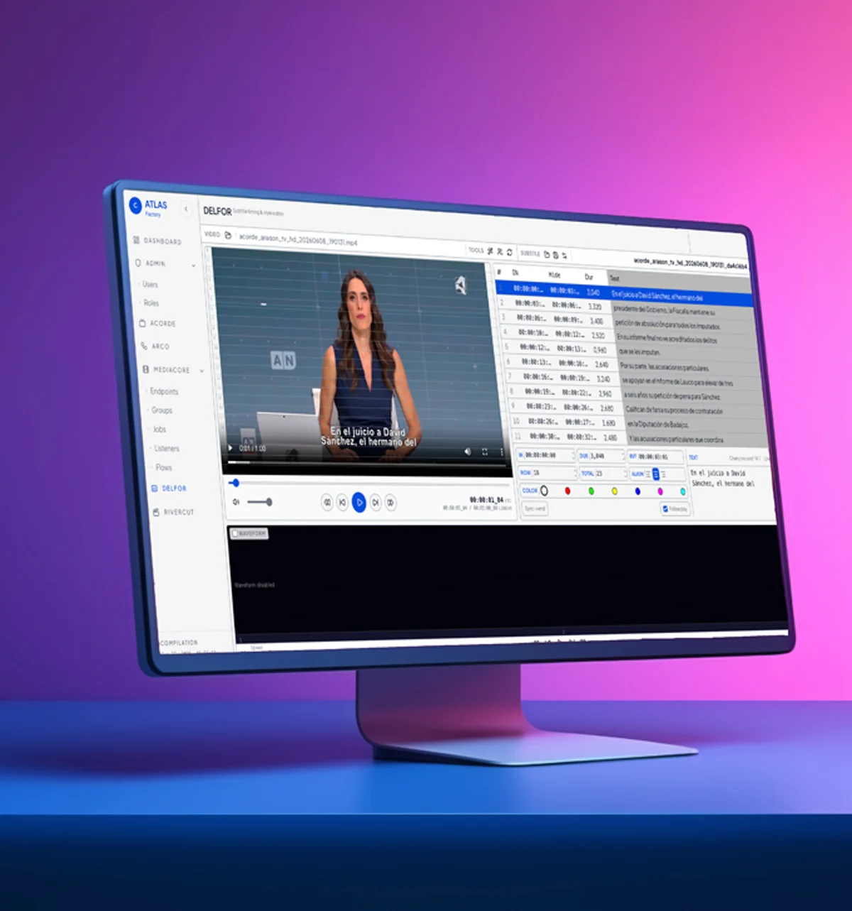 Diseño de plataforma de video